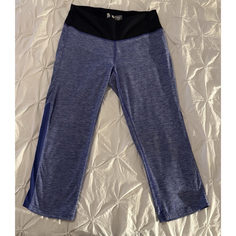 New Balance Womens Balance Capri, Tights Purple/Black Size M